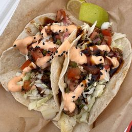 Blackened Ahi Tacos