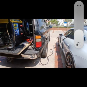 ONTRA Mobile - Charging a porsche taycan enough to get the to a charge station. - Roadside Assistance Near Me - Lynwood, California ONTRA Mobile - Charging a porsche taycan enough to get the to a charge station. - Roadside Assistance Near Me - Lynwood, California