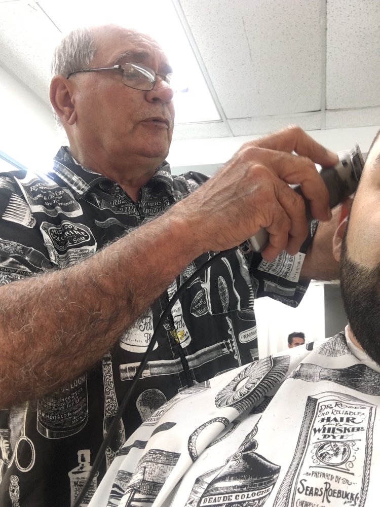 Vegas Barber Shop Logo