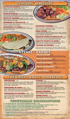 Menu photo 2 El Camino Real F.P. Three Rivers, MI Menu photo 2 El Camino Real F.P. Three Rivers, MI