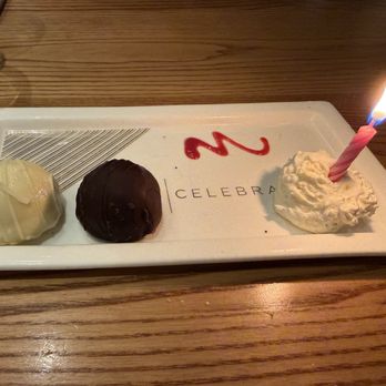 Cooper’s Hawk Winery & Restaurant - Birthday dessert - New American Near Me - Dania Beach, Florida Cooper’s Hawk Winery & Restaurant - Birthday dessert - New American Near Me - Dania Beach, Florida