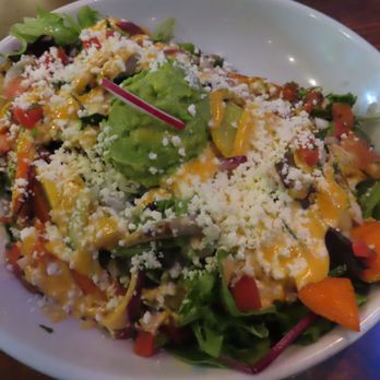 Sol Agave - Sol agave bowl, basically a big salad with guacamole, rice, and I chose veggies instead of the meat options. - New Mexican Cuisine Near Me - Los Angeles, California