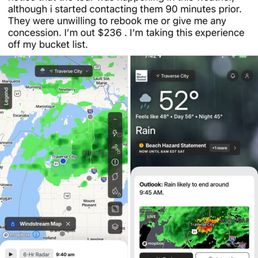 Proof of bad weather Proof of bad weather