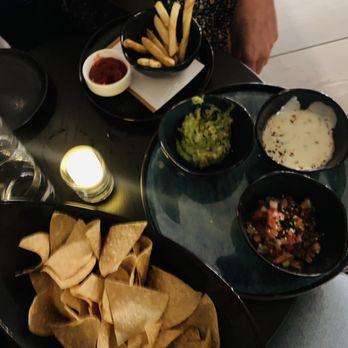 Study Hall Rooftop Lounge - Chips/ queso / guacamole - $18 - Lounges Near Me - Berkeley, California