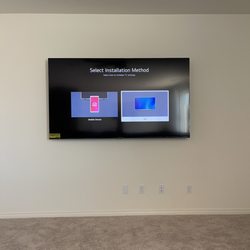 Precision tv mounting and furniture assembly