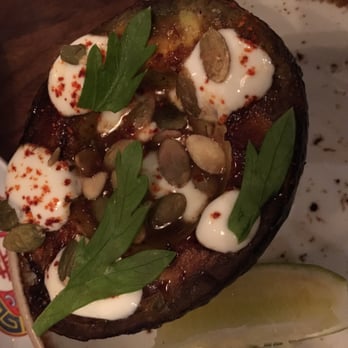 Little Donkey - Charred avocado - Tapas/Small Plates Near Me - Cambridge, Massachusetts Little Donkey - Charred avocado - Tapas/Small Plates Near Me - Cambridge, Massachusetts