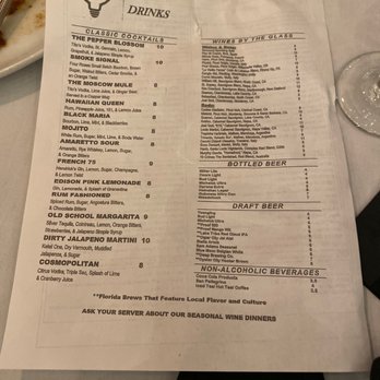 The Edison - Menu - Steakhouses Near Me - Tallahassee, Florida The Edison - Menu - Steakhouses Near Me - Tallahassee, Florida