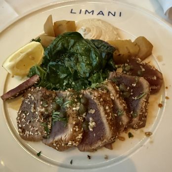 Limani - Washington - The Big Eye Tuna entree was almost inedible as it was absolutely doused with soy sauce. - Mediterranean Near Me - Washington, DC, District of Columbia
