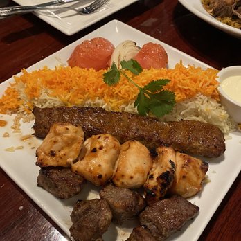 Mezza Grille - The can't go wrong mix grill portion for 3. - Mediterranean Near Me - Houston, Texas Mezza Grille - The can't go wrong mix grill portion for 3. - Mediterranean Near Me - Houston, Texas
