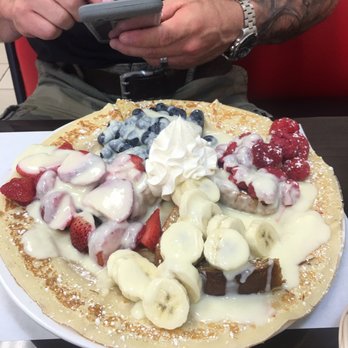 Speggtacular - Awesome breakfast crepes with French toast and fruit on top yum - Breakfast & Brunch Near Me - Largo, Florida Speggtacular - Awesome breakfast crepes with French toast and fruit on top yum - Breakfast & Brunch Near Me - Largo, Florida