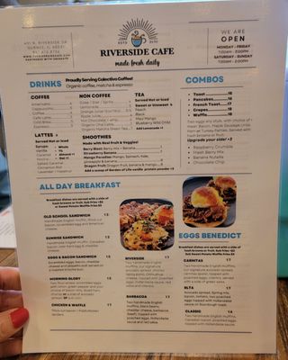 Menu photo 4 Riverside Cafe Gurnee, IL