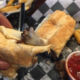 Had hair in my food today!! I received no apologies from the waitress or management for this disgust!! Unacceptable!! Had hair in my food today!! I received no apologies from the waitress or management for this disgust!! Unacceptable!!