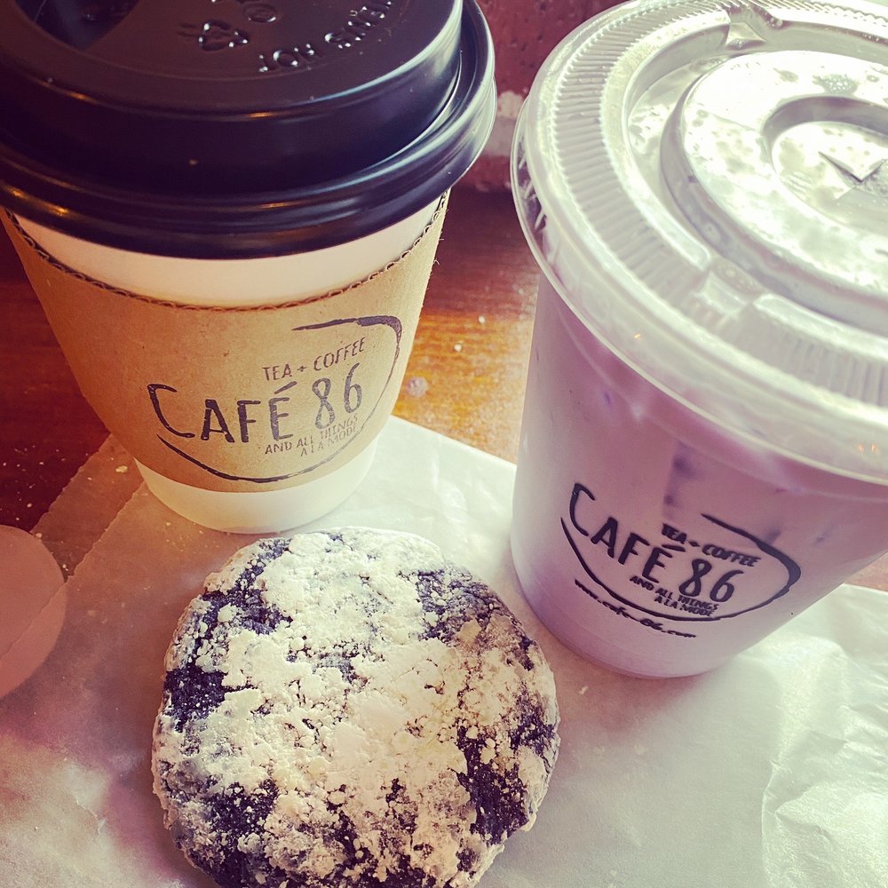 Cafe 86 - Ube latte. Ube cookie - Desserts Near Me - Chula Vista, California Cafe 86 - Ube latte. Ube cookie - Desserts Near Me - Chula Vista, California