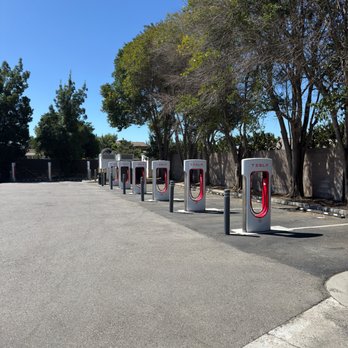Tesla Supercharger - Chargers in parking lot - EV Charging Stations Near Me - King City, California Tesla Supercharger - Chargers in parking lot - EV Charging Stations Near Me - King City, California