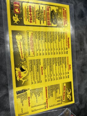 Menu photo 4 The Yeller Sub Albuquerque, NM