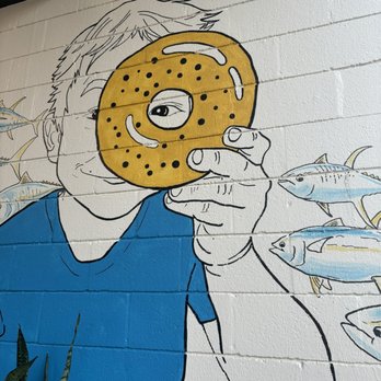 Fin's Bagels - Mural - Bagels Near Me - Honolulu, Hawaii Fin's Bagels - Mural - Bagels Near Me - Honolulu, Hawaii