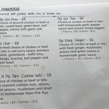 ThaiTanic Streetfood - Menu - Thai Near Me - Sausalito, California ThaiTanic Streetfood - Menu - Thai Near Me - Sausalito, California