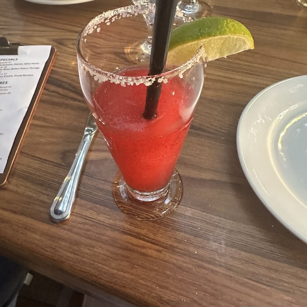 Elderberry frozen marg.. it was good. And strong!