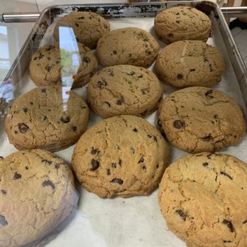 The Coffee Cubby - a tray of chocolate chip cookies - Coffee & Tea Near Me - Manville, Rhode Island The Coffee Cubby - a tray of chocolate chip cookies - Coffee & Tea Near Me - Manville, Rhode Island