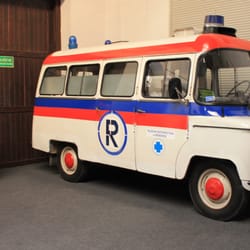 Muzeum Inżynierii Miejskiej - Fragment wystawy o polskich służbach ratowniczych