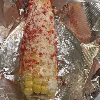 Los Tacos Lokos - Hot Cheetos elote - Tacos Near Me - Riverside, California