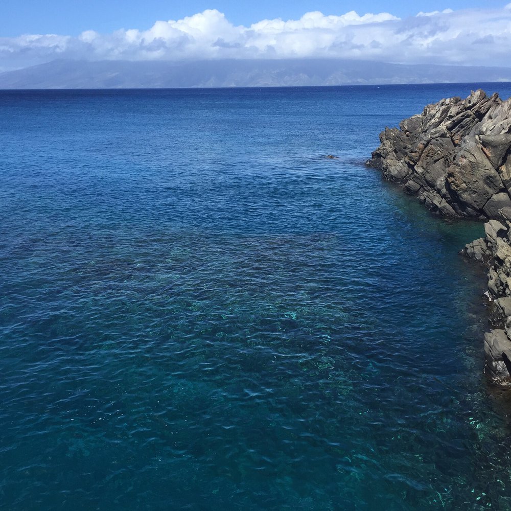 You can see Molokai! You can see Molokai!