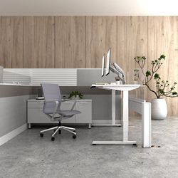 Configure Office Systems - Monitor Arms for a clear desktop