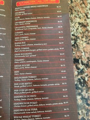 Menu photo 5 Pinecrest Bakery - Bird Road West Miami, FL