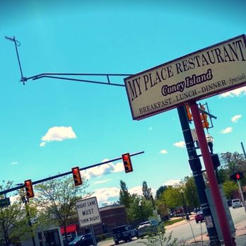 My Place Restaurant - a street corner with traffic lights - Greek Near Me - Wayne, Michigan