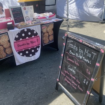 Treats by Mrs. T - Standing board in front. - Desserts Near Me - Alameda, California Treats by Mrs. T - Standing board in front. - Desserts Near Me - Alameda, California