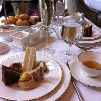 Mary Cassatt Tea Room - The set up (this picture taken by a highly skilled professional food photographer that accompanied me that I can refer to) - Tea Rooms Near Me - Philadelphia, Pennsylvania