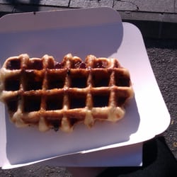 L'Echappée Belge - Gaufre au caramel.