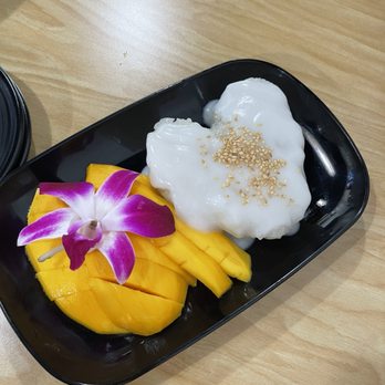 Thai Wok & Cafe - Mango sweet sticky rice - Thai Near Me - Fresno, California Thai Wok & Cafe - Mango sweet sticky rice - Thai Near Me - Fresno, California