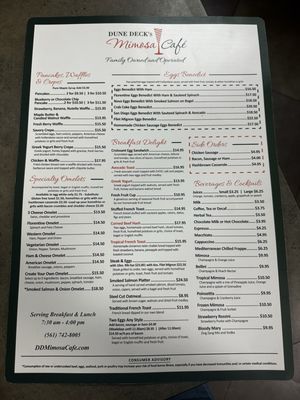 Menu photo 5 Dune Deck's Mimosa Cafe Boynton Beach, FL Menu photo 5 Dune Deck's Mimosa Cafe Boynton Beach, FL