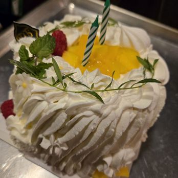 T&5 Cafe Bakery - Absolutely delicious Mango Lava Cake with the candles :) - Bakeries Near Me - Folsom, California T&5 Cafe Bakery - Absolutely delicious Mango Lava Cake with the candles :) - Bakeries Near Me - Folsom, California