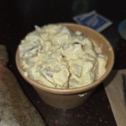 Werner's Smokehouse Bar-B-Que - Potato Salad.  Too Sweet For My Taste.