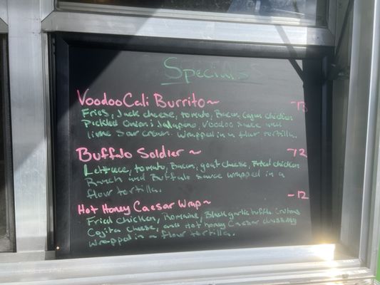Menu photo 2 Voodoo Box Keene, NH