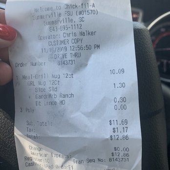 Chick-fil-A - Fast Food Near Me - Summerville, South Carolina