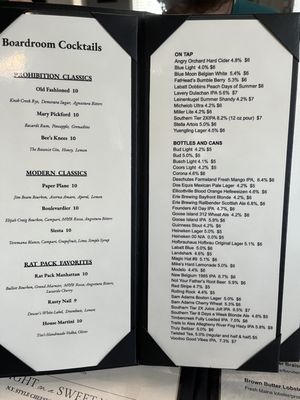 Menu photo 5 The Board Room Erie, PA Menu photo 5 The Board Room Erie, PA