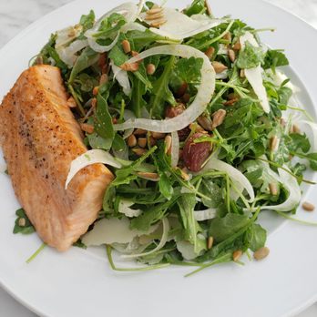 RH Rooftop Restaurant at RH Oak Brook - Arugula Salad w/Salmon $18+$16 - Breakfast & Brunch Near Me - Oak Brook, Illinois RH Rooftop Restaurant at RH Oak Brook - Arugula Salad w/Salmon $18+$16 - Breakfast & Brunch Near Me - Oak Brook, Illinois