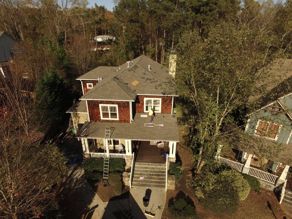 Slide of Brown Rooftops