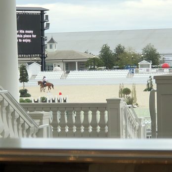 World Equestrian Center - Picture taken through the window of Stirrups Restaurant - Stadiums & Arenas Near Me - Ocala, Florida
