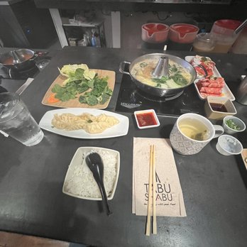 Tabu Shabu - Orange - My little set up :) Will be coming back soon! - Hot Pot Near Me - Orange, California Tabu Shabu - Orange - My little set up :) Will be coming back soon! - Hot Pot Near Me - Orange, California
