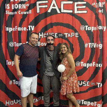 Tape Face - Performing Arts Near Me - Las Vegas, Nevada Tape Face - Performing Arts Near Me - Las Vegas, Nevada