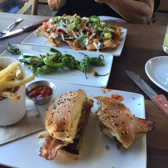 Eureka! - Cowboy Burger, nachos and peppers!! - American Near Me - Concord, California Eureka! - Cowboy Burger, nachos and peppers!! - American Near Me - Concord, California
