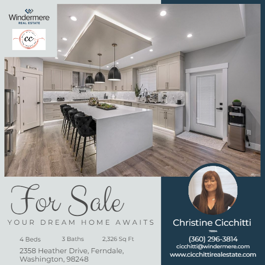 CHRISTINE CICCHITTIWINDERMERE REAL ESTATE 1894 Main St, Ferndale