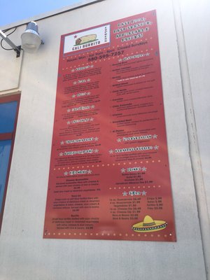 Menu photo 3 Cali Burrito - Lawton Lawton, OK