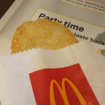 McDonald's - Underdone hash brown - Burgers Near Me - Columbia, Maryland