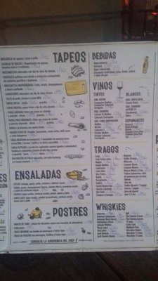 Menu photo 3 Ogham Tandil, B