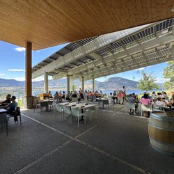 Poplar Grove Winery - View of the back patio - gorgeous